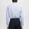 Chemise slim en twill à micro-imprimé