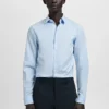 Chemise slim fit en coton