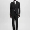 Chemise slim fit en coton