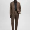 Chemise slim fit en coton
