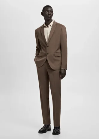 Chemise slim fit en coton