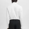 Chemise slim fit en coton
