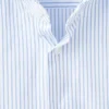 Chemise slim fit en coton rayé