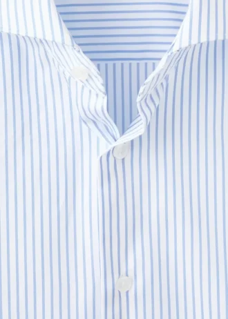 Chemise slim fit en coton rayé Chemise slim fit en coton rayé