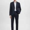 Chemise slim fit en coton rayé Chemise slim fit en coton rayé