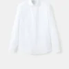 Chemise slim fit en coton rayé