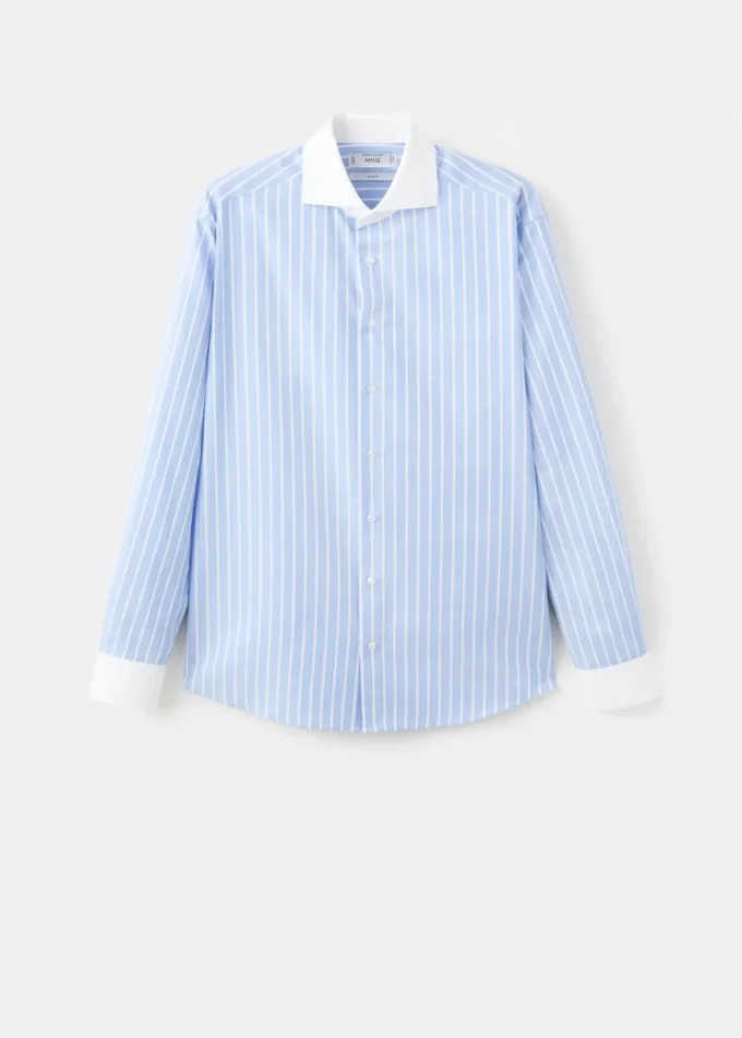 Chemise slim fit à rayures Chemise slim fit à rayures
