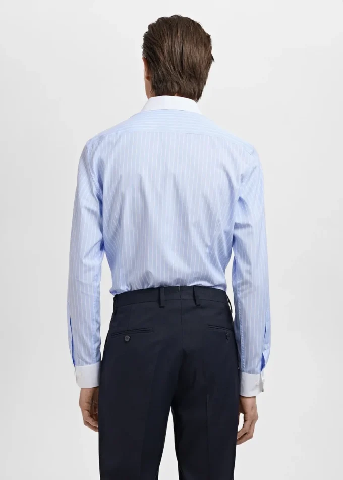Chemise slim fit à rayures Chemise slim fit à rayures