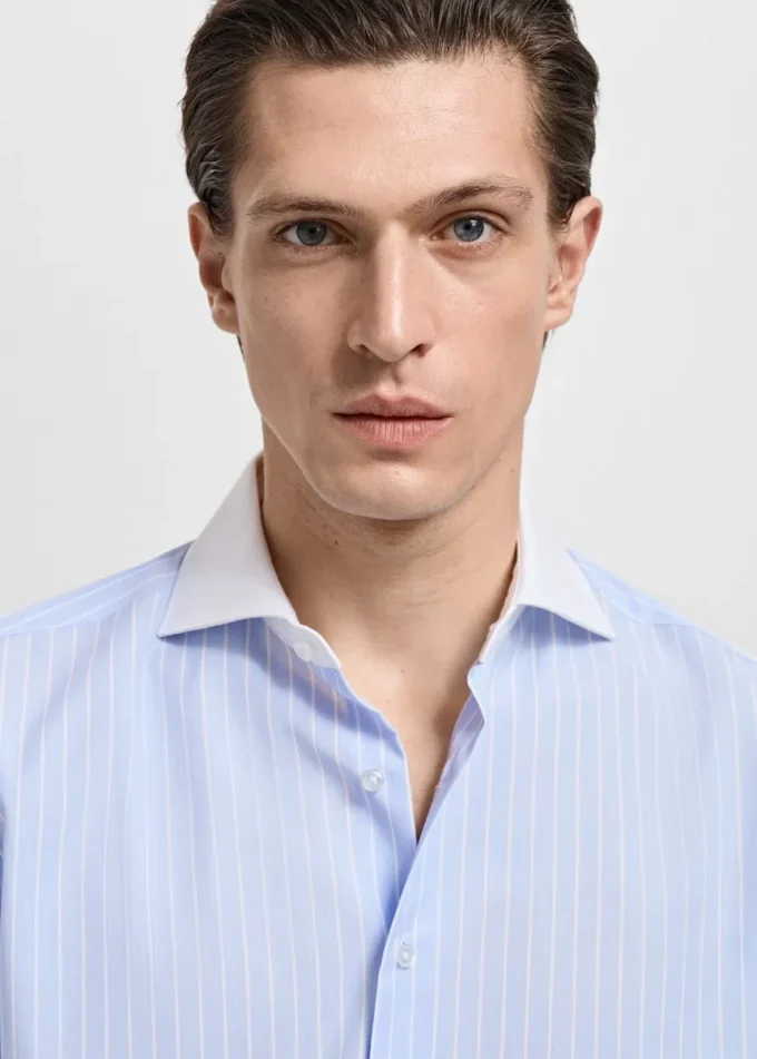 Chemise slim fit à rayures Chemise slim fit à rayures