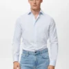 Chemise slim rayée 100 % coton Chemise slim rayée 100 % coton
