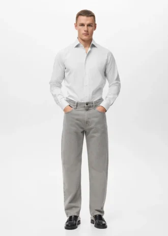 Chemise slim rayée 100 % coton Chemise slim rayée 100 % coton