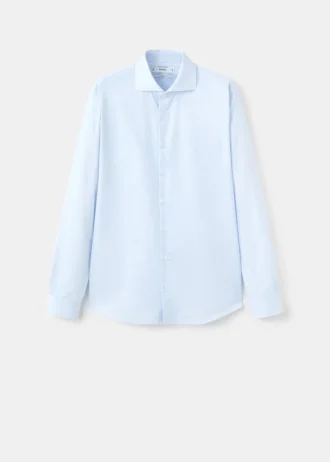 Chemise slim rayée mille rayures