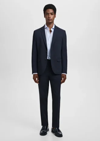 Chemise slim rayée mille rayures