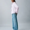 Chemise à volants