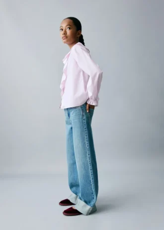 Chemise à volants