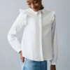 Chemise à volants