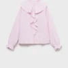 Chemise à volants