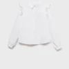 Chemise à volants