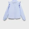 Chemise à volants