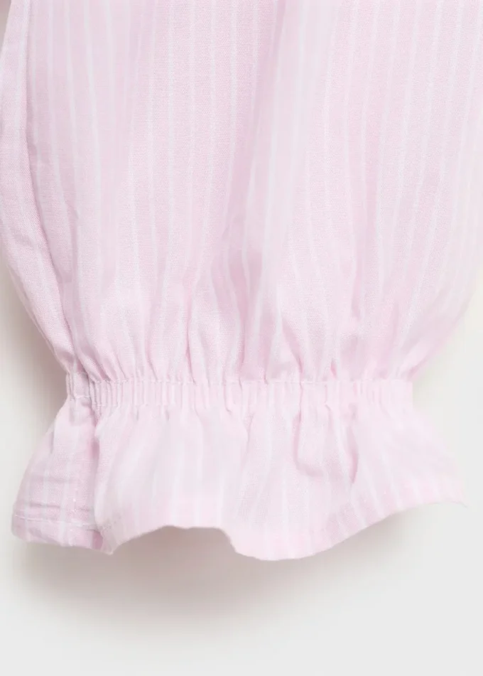 Chemise à volants