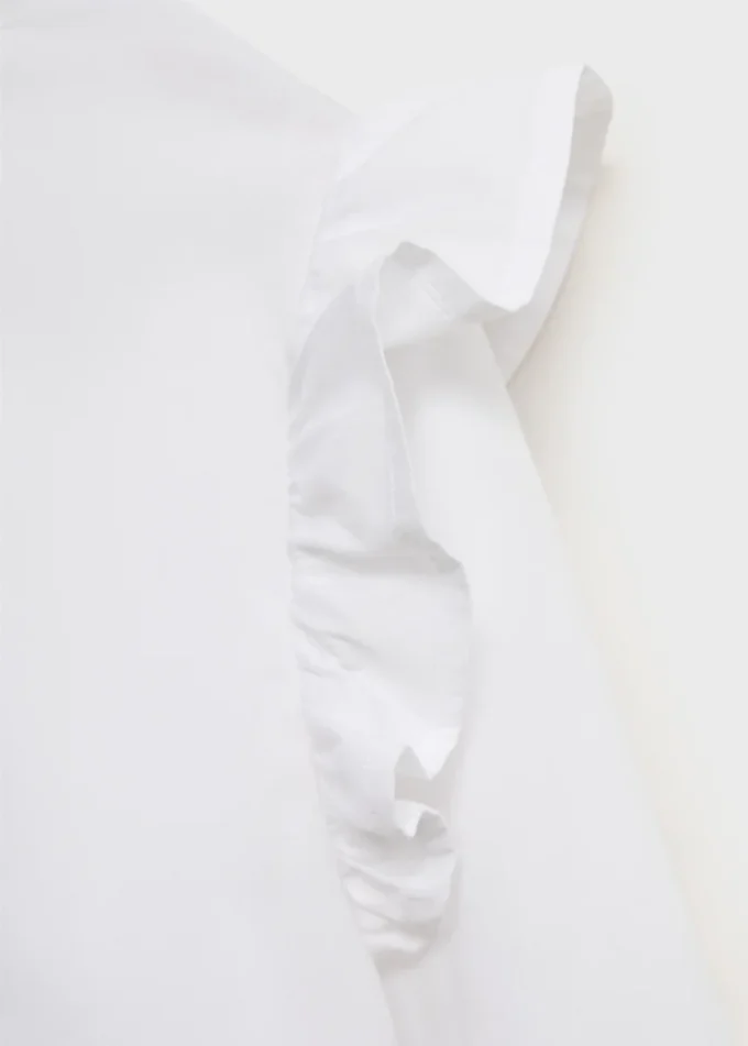 Chemise à volants