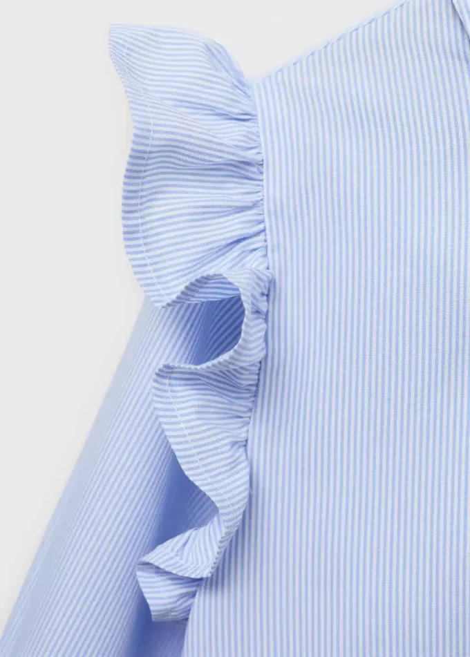 Chemise à volants