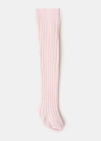 Collants côtelés