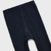 Collants côtelés