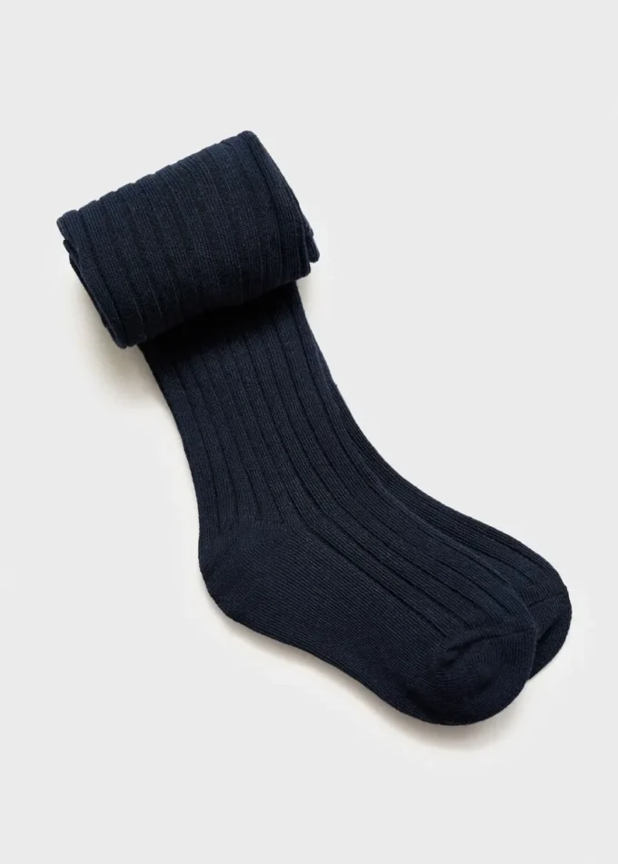 Collants côtelés