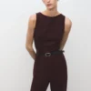 Combinaison chinée avec ceinture Combinaison chinée avec ceinture
