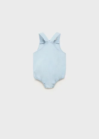 Combinaison courte en denim