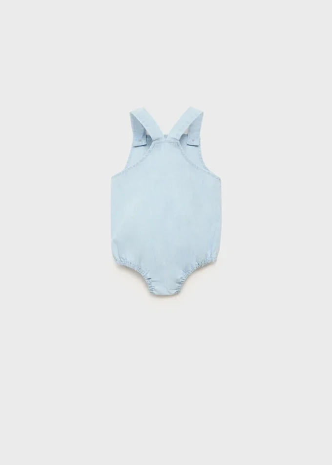 Combinaison courte en denim Combinaison courte en denim