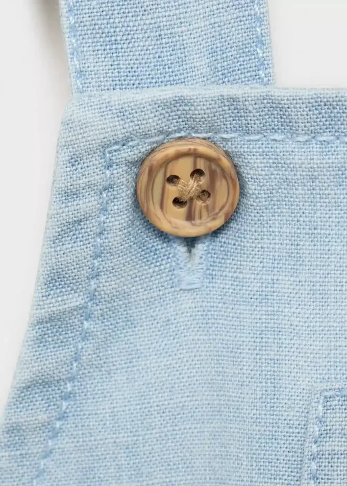Combinaison courte en denim Combinaison courte en denim