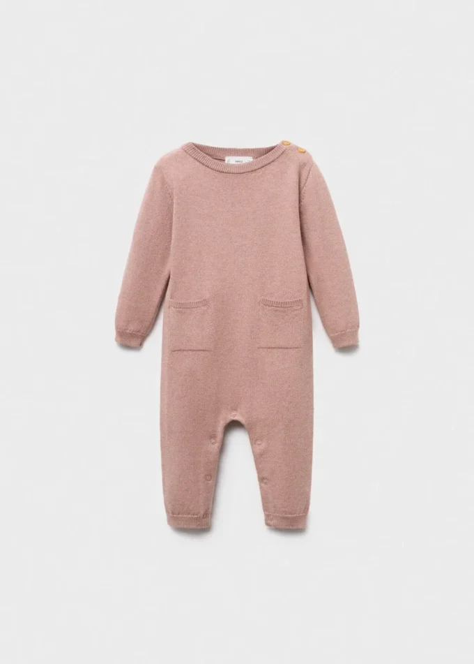 Combinaison longue avec poche poitrine Combinaison longue avec poche poitrine