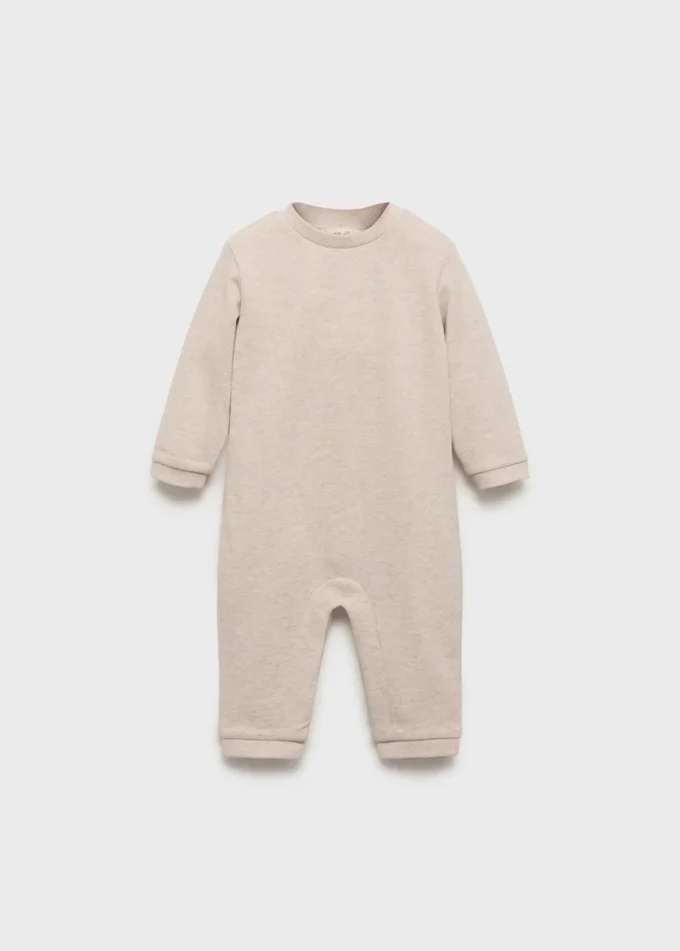 Combinaison longue en coton Combinaison longue en coton