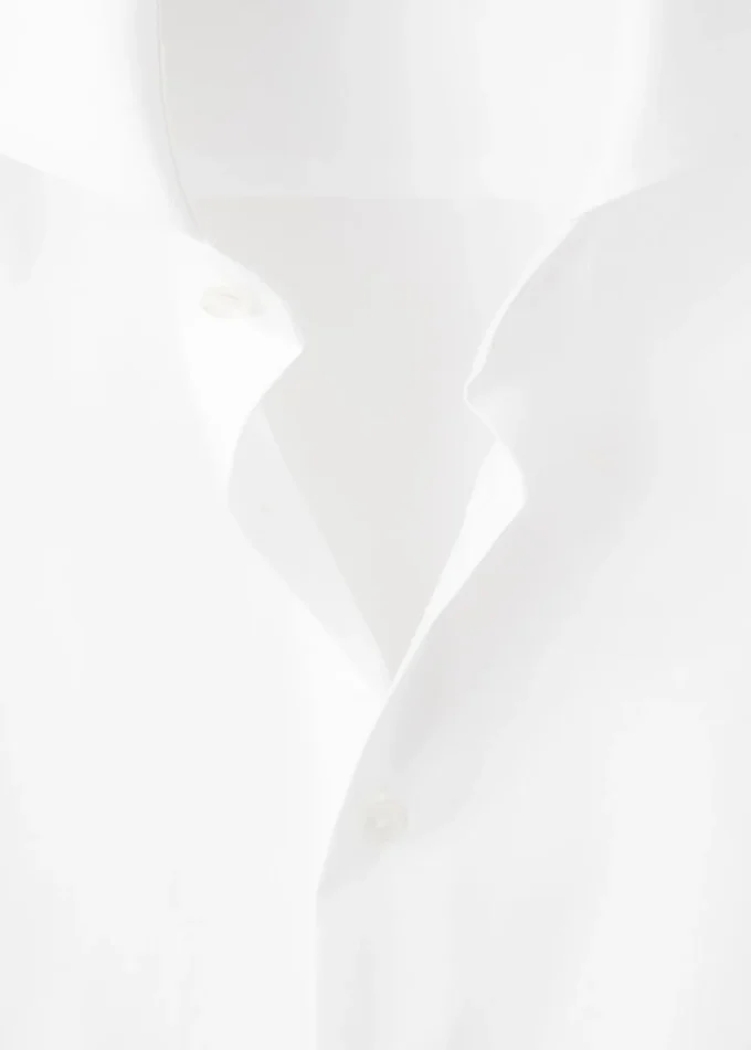 Costume slim en twill avec boutons de manchette Costume slim en twill avec boutons de manchette
