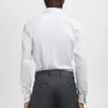 Costume slim en twill avec boutons de manchette Costume slim en twill avec boutons de manchette