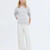 Culotte en jean avec détails de coutures Culotte en jean avec détails de coutures