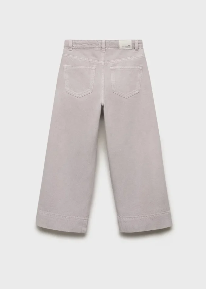 Culotte en jean avec détails de coutures Culotte en jean avec détails de coutures