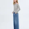 Culotte en jean avec strass Culotte en jean avec strass