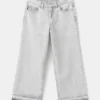 Culotte en jean taille moyenne confortable