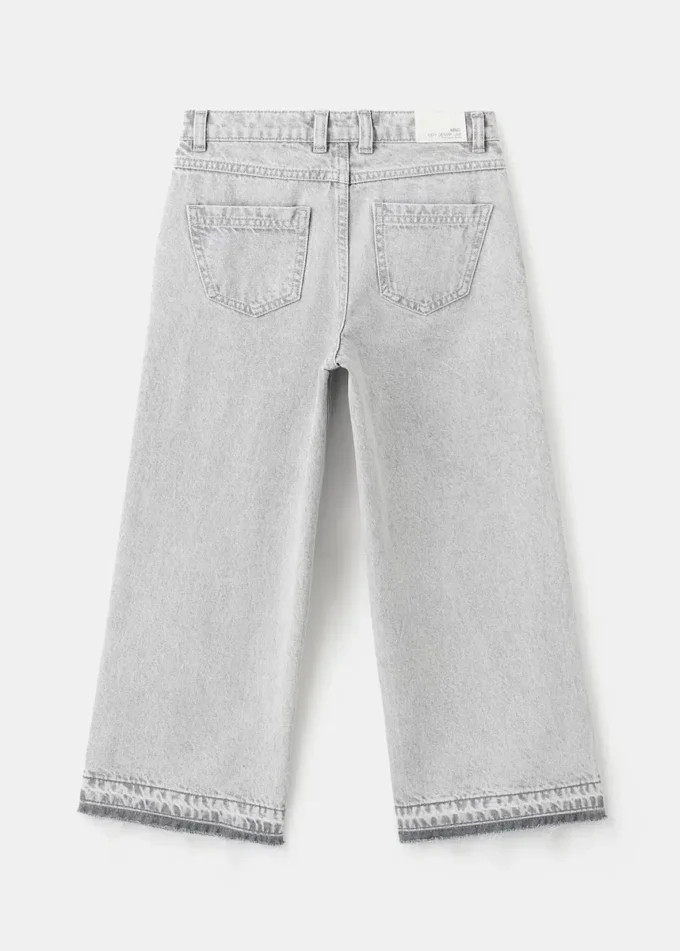 Culotte en jean taille moyenne confortable
