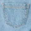 Culotte en jean taille moyenne confortable Culotte en jean taille moyenne confortable