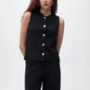 Débardeur en maille fine Débardeur en maille fine