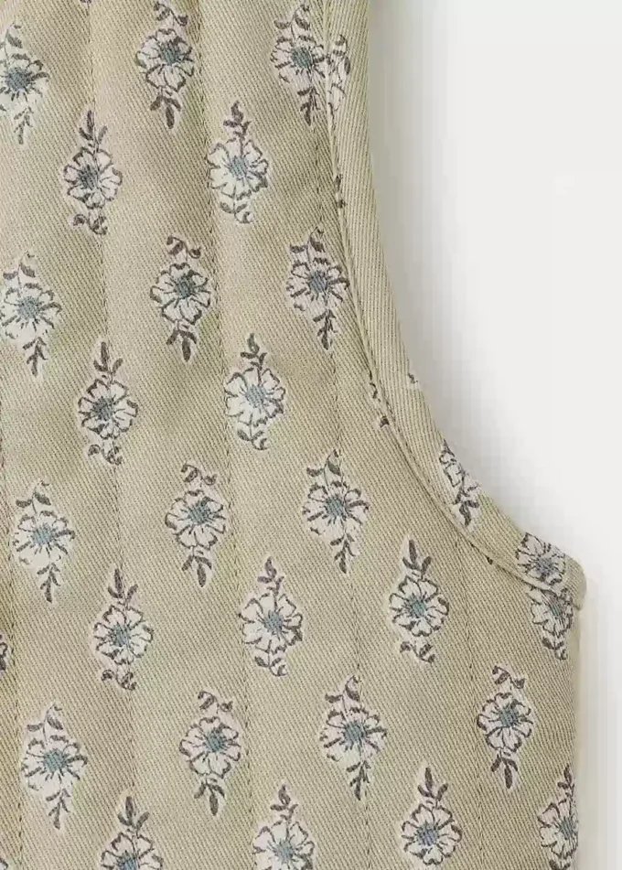 Débardeur à imprimé floral