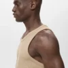 Débardeur slim en maille côtelée Débardeur slim en maille côtelée