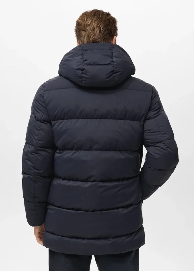 Doudoune imperméable à capuche