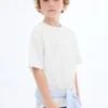 Détail des coutures T-shirt