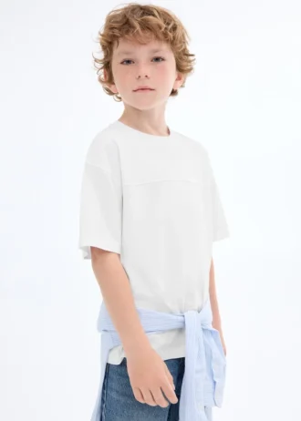 Détail des coutures T-shirt