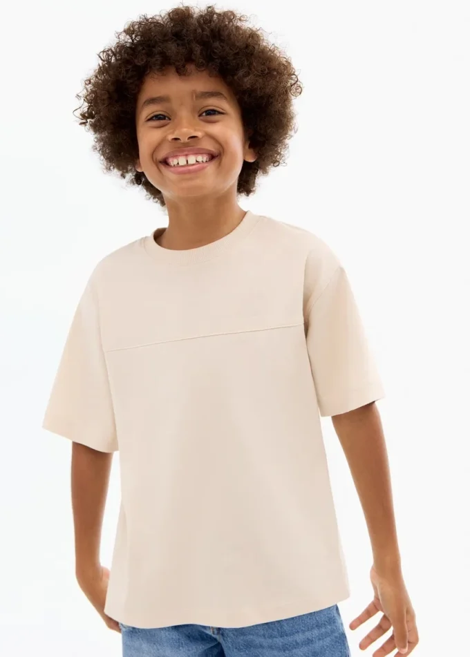 Détail des coutures T-shirt Détail des coutures T-shirt